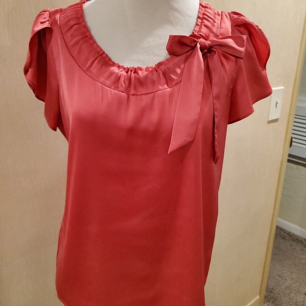LOFT Tie Blouse